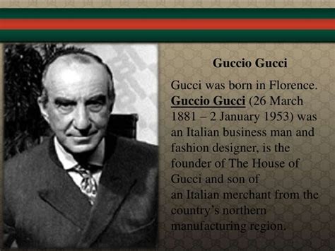 company of gucci|who was Gucci founded by.